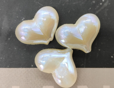 1 Piece ABS Heart Shape Beads display picture 5