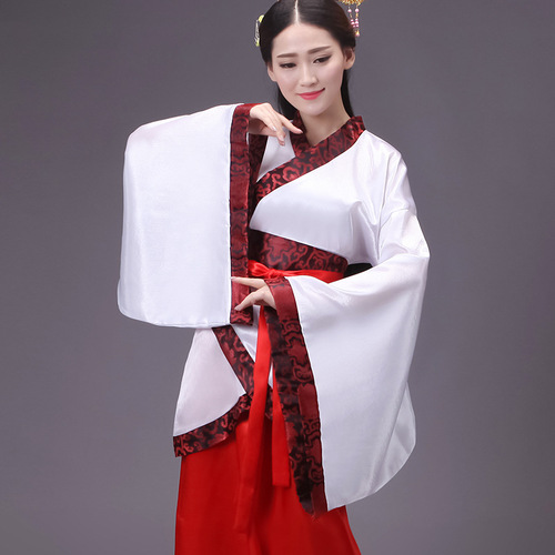 Hanfu Ancient Costume Hanfu Women's Qujing Hanfu Improved Tang Suit Hanfu Stage Performance Costume Hanfu Graduation Ceremony Costume