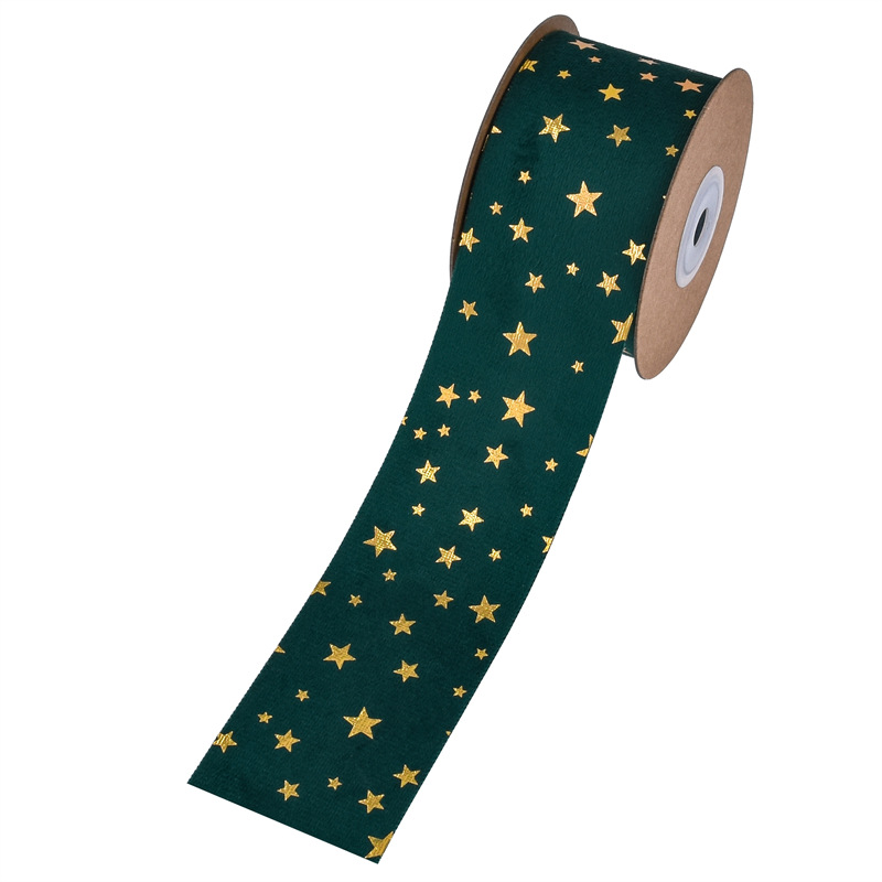 Corte transfronterizo de tela de Navidad coronas de flores navideñas arcos de tela material de embalaje de regalo cinta suave