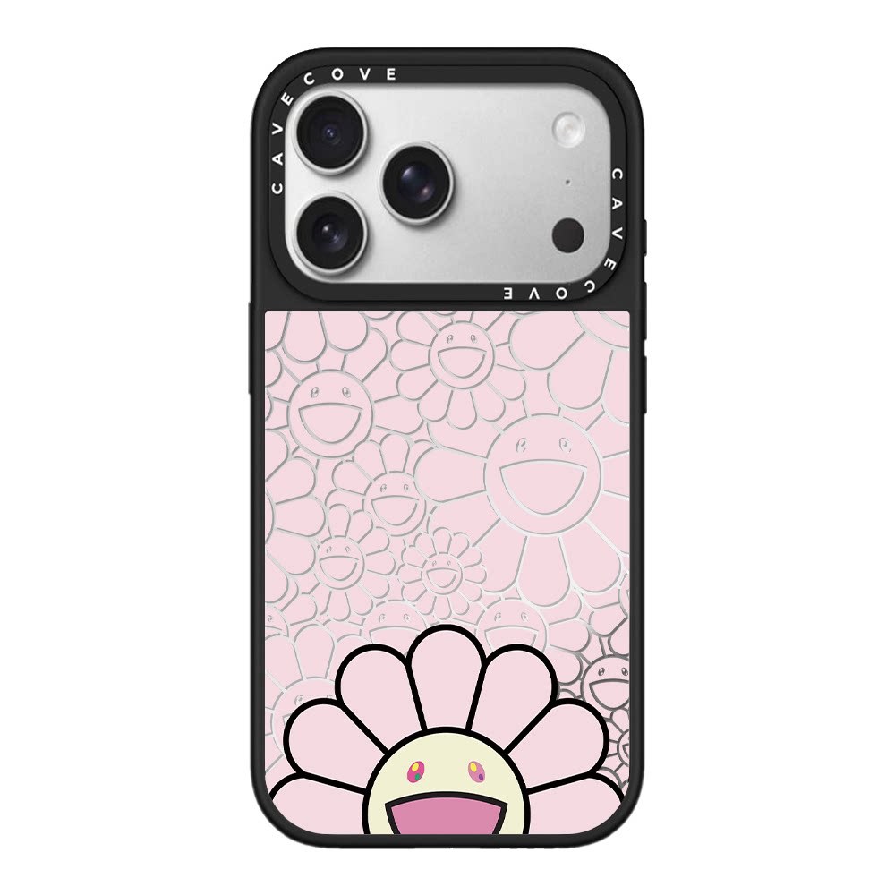 Pink probe sunflower - authentic mirror finish