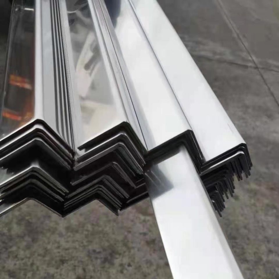 质量保证304抛光面角钢角铁货架支撑不锈钢护角15×15mm~60×60mm|ms