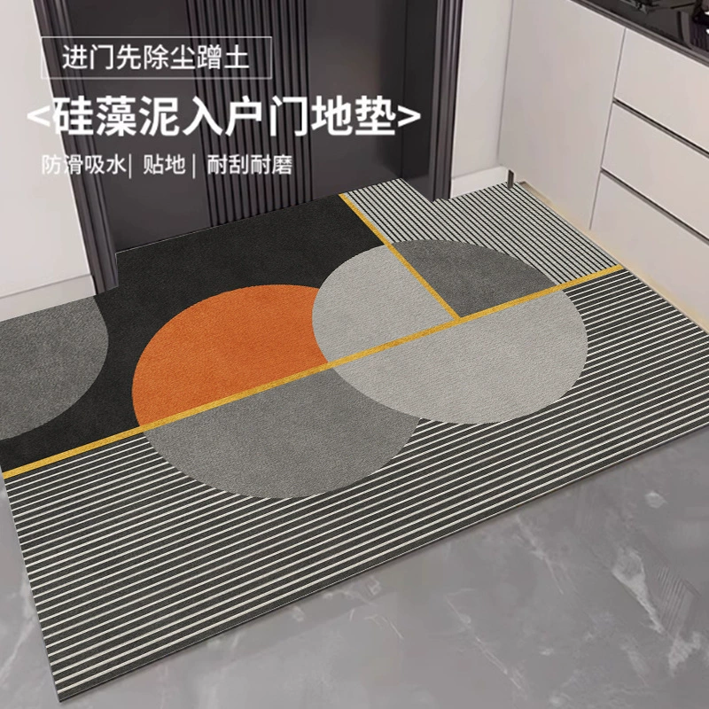 Non-slip carpet, simple and elegant design, water absorbent