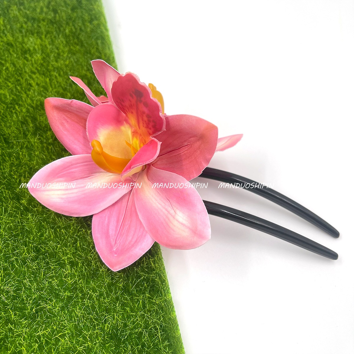 30g Weight Hair Sticks, Hair Tie, Insert comb Hair Accessories Type 1 Piece Quantity Holiday, Tea Party Occasion Cloth Material Flower Pattern All Seasons Season Women's Gender Pastoral Style Pastoral Women's Flower Cloth Hair Sticks Hair Tie Insert Comb 23