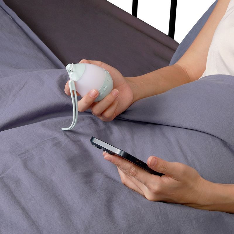 亚马逊热款水滴白噪音睡眠仪呼吸氛围灯音乐白噪音助眠仪智能定时|undefined