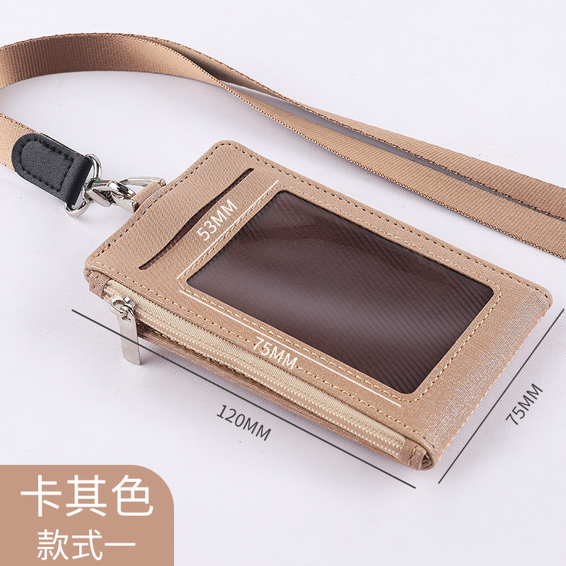 Jinbeisi tarjeta de trabajo cubierta de la tarjeta de identificación tarjeta de acceso al autobús del estudiante insignia Tarjeta de cordón CUBIERTA Cubierta de la tarjeta de fábrica