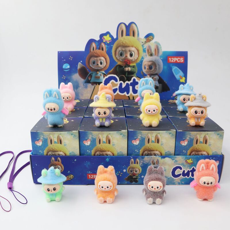 コーラ植毛ラブブラインドボックス小さな装飾品子供のおもちゃバブルマート屋台卸売トレンディなおもちゃ人形クロスボーダー|undefined