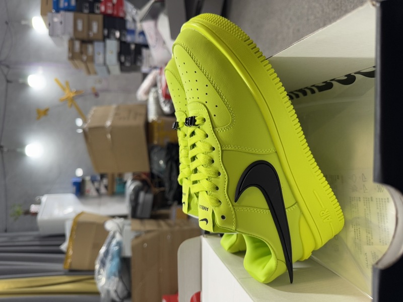 莆田靴 エアフォースワン AF1 ハイバージョン AMBU 共同ブランド ラージフック ワイドソール スポーツスニーカー トップレイヤーレザー|undefined