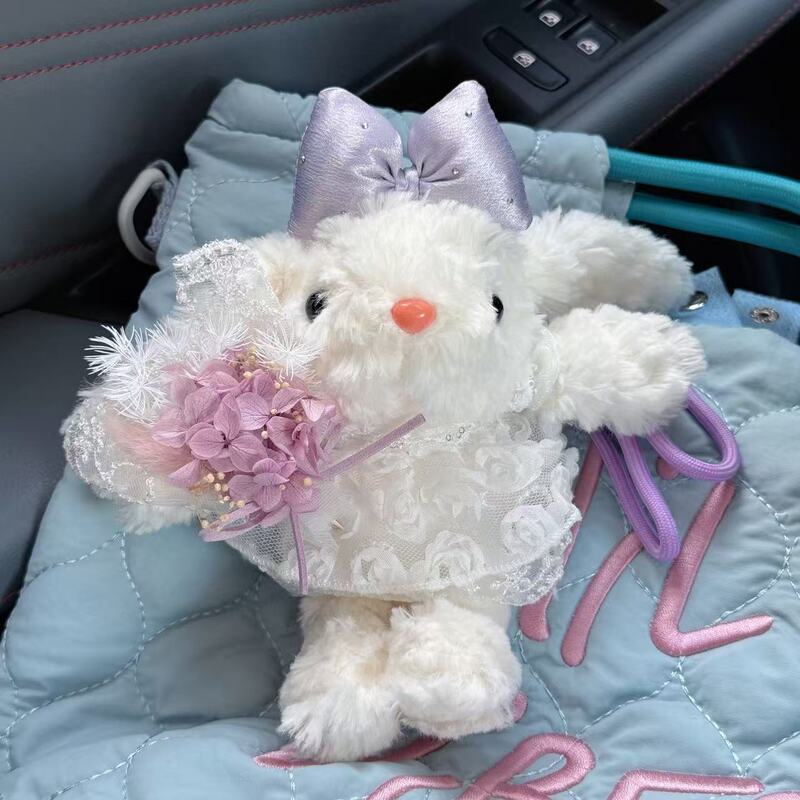 かわいい垂れウサギのぬいぐるみぬいぐるみウサギのキーホルダー|undefined