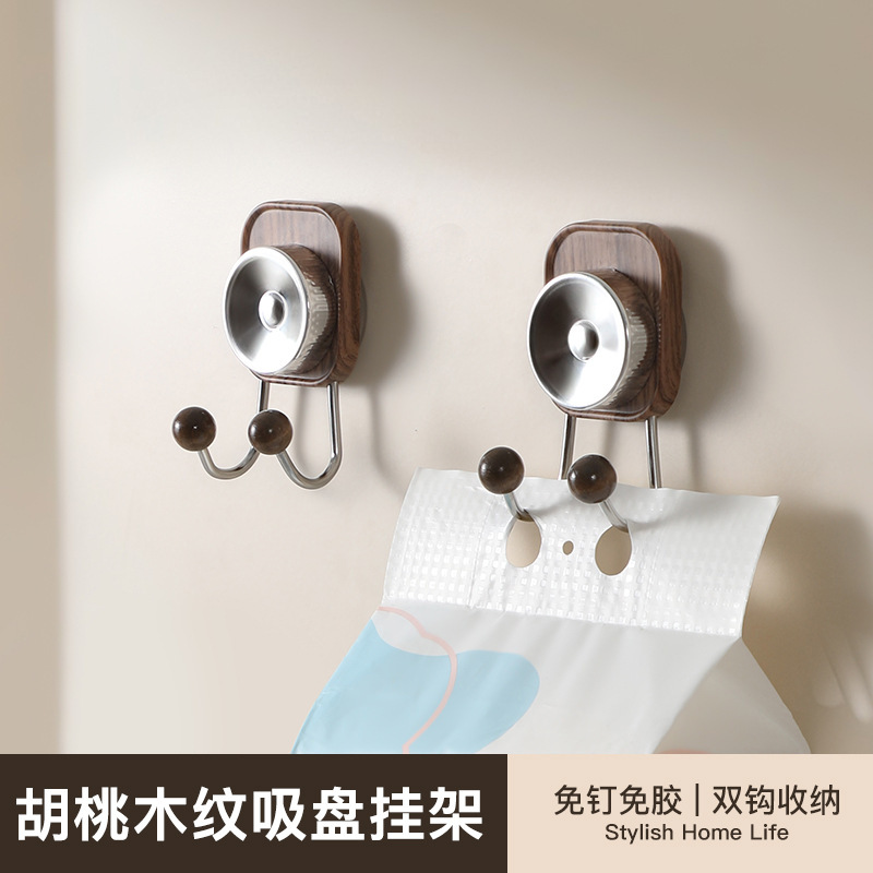 吸盤収納ラック、パンチフリー壁掛け浴室トイレヘアゴム、ヘアピン、ヘッドバンド、ゴムバンド、ヘアバンド、ヘアロープフック|undefined