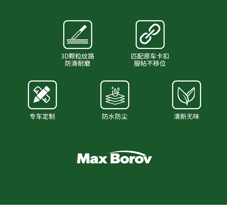 Suitable for Audi Tpe Car Floor Mats A6La4Lq5La3A5La7L Two- and Three-Box Models Q3Q6Lq5Q7Q8 Car Floor Mats E