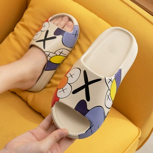 Летние тапочки с узором из кожи креветки, плоские сланцы casual, размеры 36–45