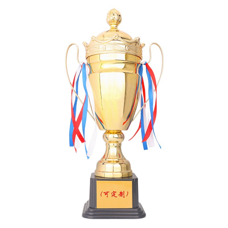 Vela de metal trofeo empresa al por mayor reunión anual concurso de talentos medalla de corona Escuela Premio de Arte