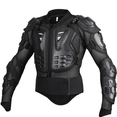 Armor clothing cross-country motorcycle racing clothing anti-fall Armor Protective gear roller skates adult armor anti-fall clothing wholesale (Motorcycle Safety Supplies) - black-s