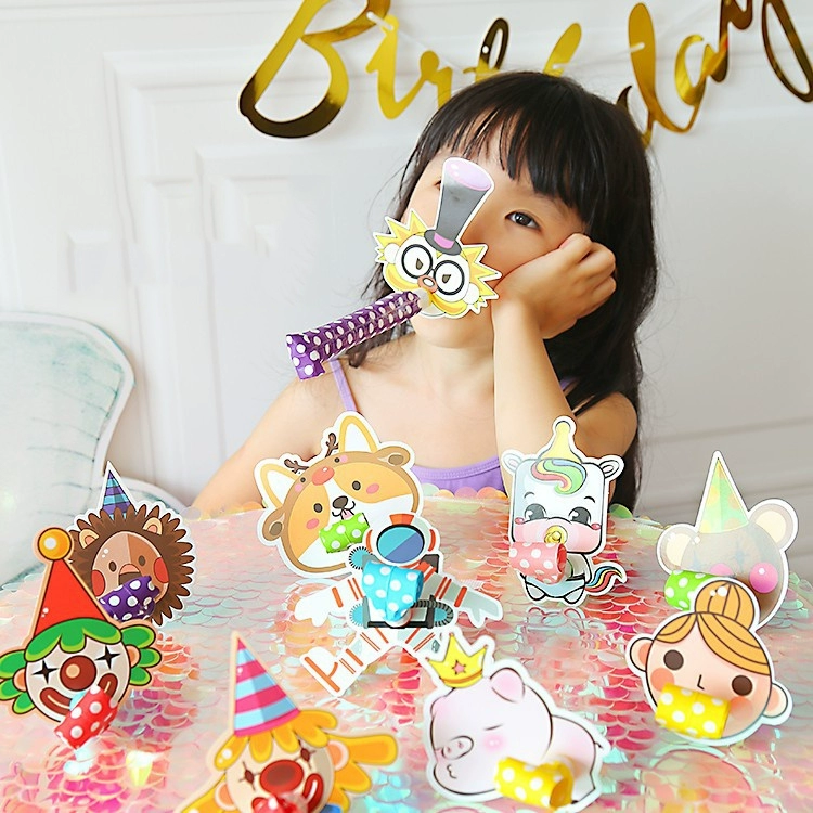  Whistle, cute telescopic toy for kindergarten, Birthday gift