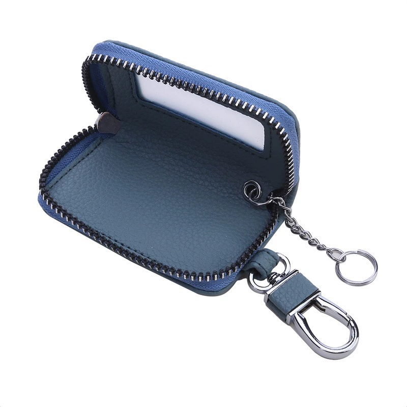 Universal key bag, capacious car keys with zipper, for import