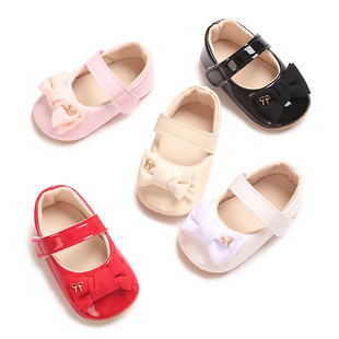 0-1 Year Old Newborn Toddler Shoes Sweet Style Flower Baby Princess Shoes Rubber-soled Non-slip Baby Shoes Wearing Princess