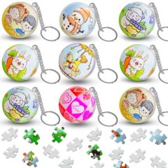3D 球状三次元パズルおもちゃ漫画組み立てキーチェーンペンダントクリエイティブ文化的および創造的なギフトペンダントクロスボーダー卸売