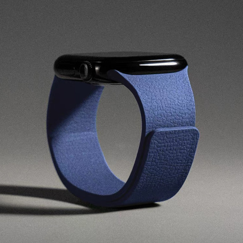 Apple iwatchs10 Huawei gt5 Samsung Xiaomi s4 ライチパターン gt6 シリコンソフト磁気吸着 s11 時計ストラップに適しています。|undefined