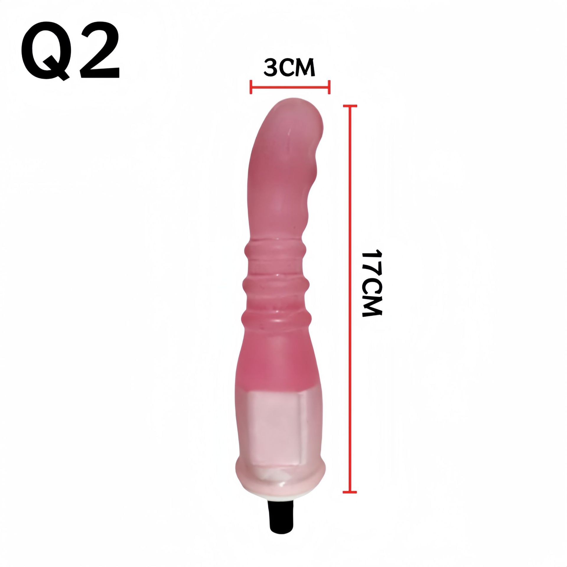 Accesorios de pistola de fascia modificado cabeza de simulación sexy productos sexuales para adultos femeninos