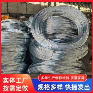 Anti-Rust Electroplated Iron Wire for Greenhouse Gardening Manual Construction Site Construction Iron Wire Galvanized Iron Wire Binding Wire No. 8-18