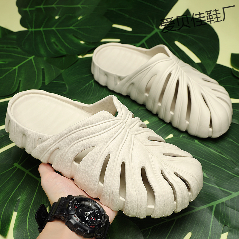Summer men's slippers, home-use Monstera slippers, EVA anti-odor soft-soled clogs with a comfortable feel, men's factory wholesale Summer men's slippers, home-use Monstera slippers, EVA anti-odor soft-soled clogs with a comfortable feel, men's factory wholesale