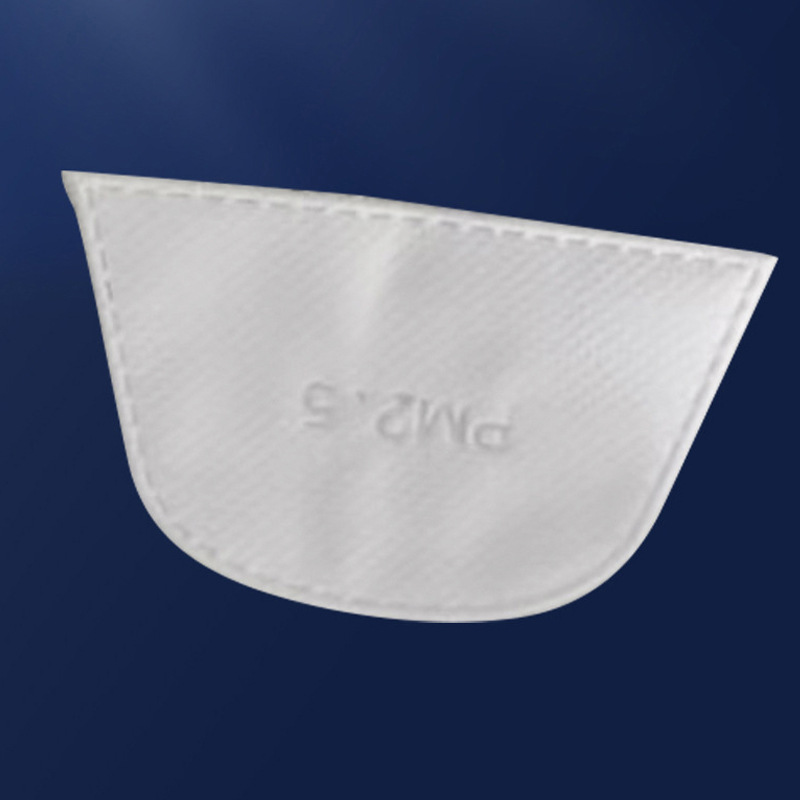 批发5层熔喷布PM2.5过滤片各种防护生活用品口罩过滤片异型过滤片