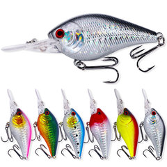 Small Fat Boy Lure Longtong Plate Perch Dedicated Long-range Deep-diving Freshwater Graveling Sea Fishing Mackerel Fake Lure Fishing Bait