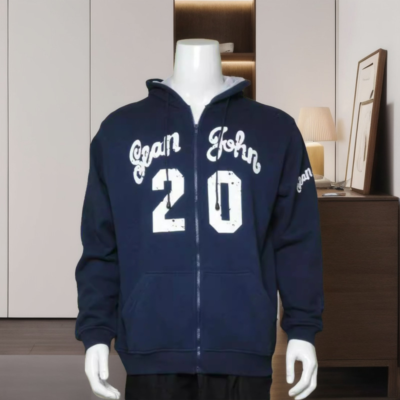 Polyester-Cotton Fleece Sweatshirt European and American Style Pullover Sweatshirt French Terry Cloth Pullover Sweatshirt