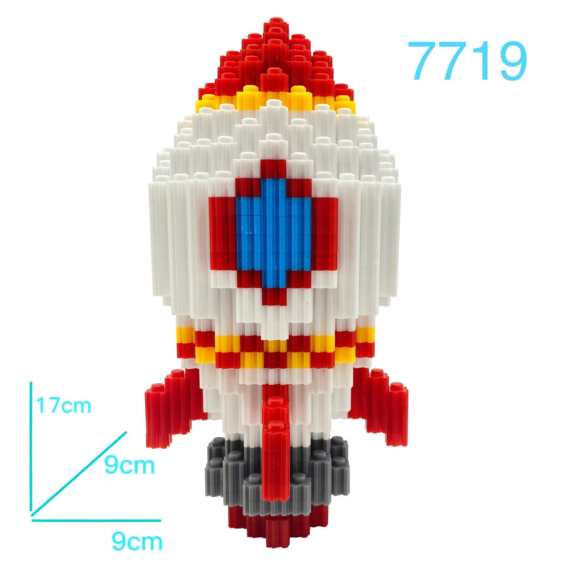 Конструктор Lego Ultraman Tiga Micro Block, различные цвета, 10×10×10 см