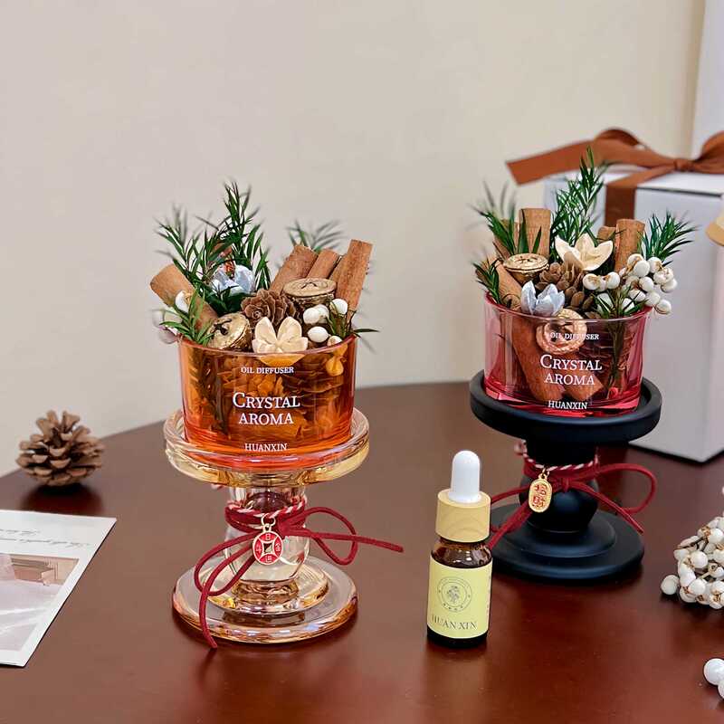 Cinnamon Shengcai Ornaments Cup diy Station Office Moved to New Home Opening Gift Moved Aromatherapy Ornaments