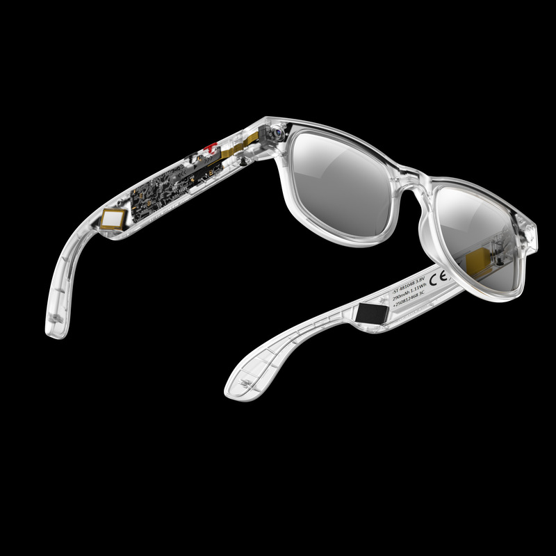 Aimb-G2 Smart Glasses Bluetooth Call Ai Voice Assistant Photo Video Anti-Blue Light Discoloration Lens Export