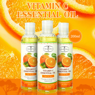 Aichun Cross Border 7day Africa VC Essential Oil Moisturizing Brightening Oil Body Oil 200ml Massage Oil Body Oil