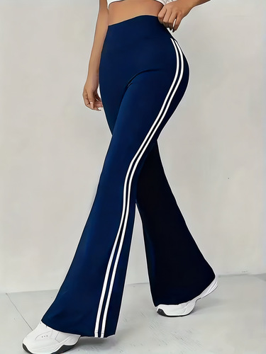 New popular European and American cross-border yoga wear fitness pants straight wide leg pants loose sports outdoor casual trousers for women