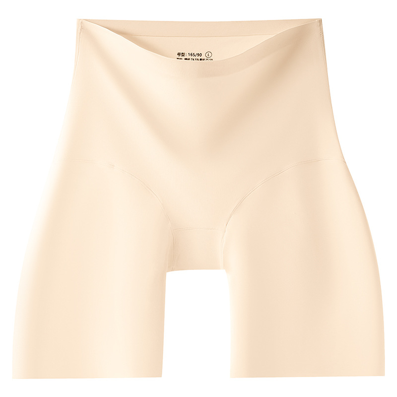Pantalones de seguridad, leggings sin costuras de seda de hielo para mujer, pantalones de seguridad sin rizos, pantalones cortos, dos en uno, estilo fino de verano, refrescante image 8
