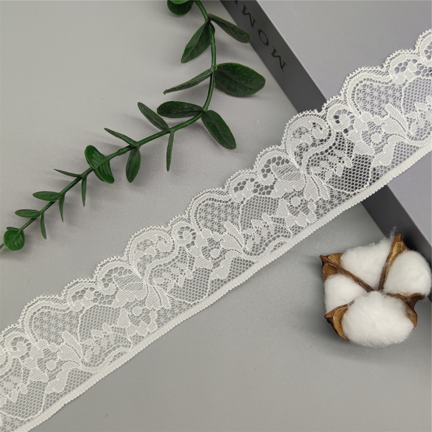 5cm蕾丝弹力花边辅料 裙摆童装婚纱装饰衣角服装辅料花边蕾丝边