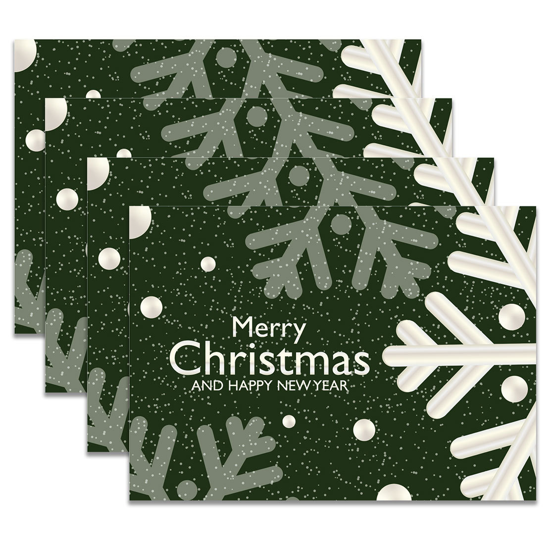 Weihnachtstischsets Leinen Mahlzeit Western Restaurant Isoliermatte Küchendekoration Tischset_voghion.com