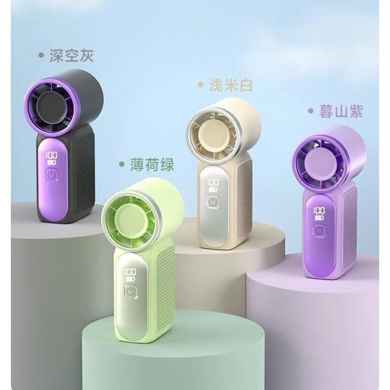 ミニハンドヘルドポケットファン USB 充電式小型ファン強風小型ポータブル高速小型風力砲クロスボーダー|undefined