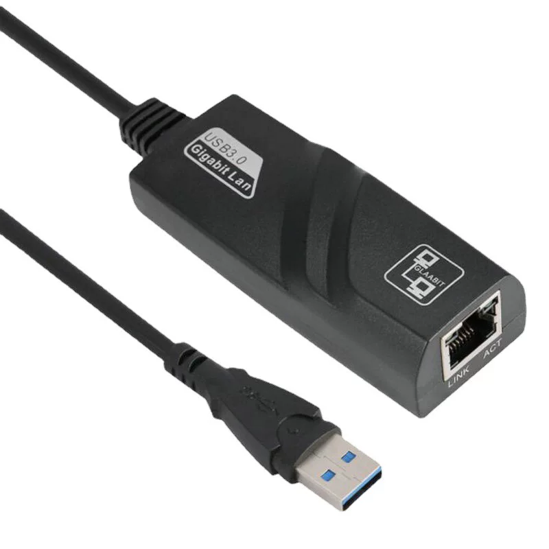 [Оптовая без USB 3.0 сетевой адаптер, USB на RJ45, компьютерная проводная гигабитная сетевая карта]