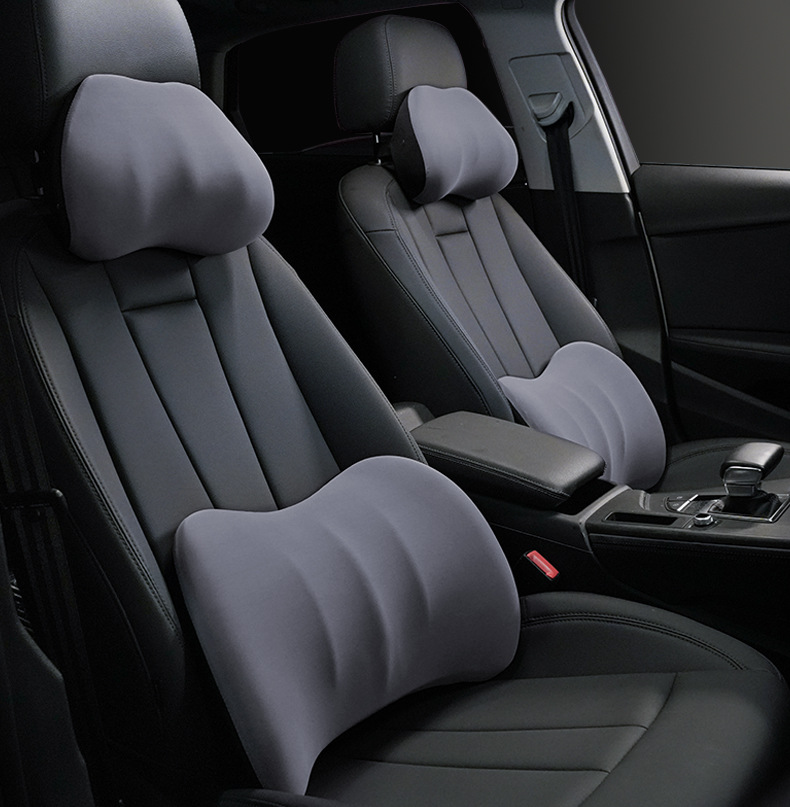 New Model Trade Car Headrest Seat Lumbar Support Cushion Latex Car Pillow Neck Pillow Neck Support Pillow