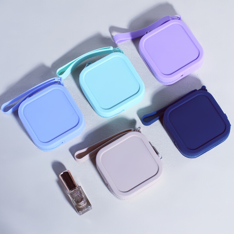 Silicone Coin Purse Small Square Bag for Earphones, Bank Cards, Keys, Simple Storage Bag, Makeup Pouch, In-Stock Wholesale Silicone Coin Purse Small Square Bag for Earphones, Bank Cards, Keys, Simple Storage Bag, Makeup Pouch, In-Stock Wholesale