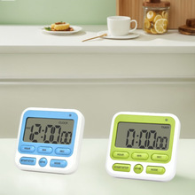多功能提醒器厨房计时器时间管理器学生闹钟实验室定时器桌面磁吸