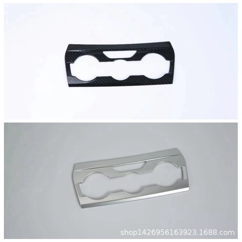 18XV Кондиционер Переключатель декоративная рамка украшения подходит для Subaru XV Кондиционер Регулировка панели управления модифицированного углеродного волокна M