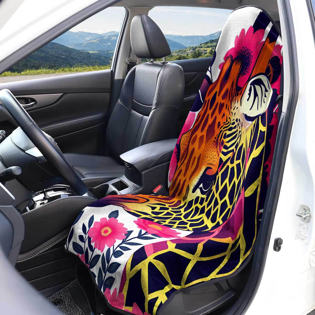 Car seat towel cover front seat protector suitable for gym and exercise, universal for all seasons, car use 44