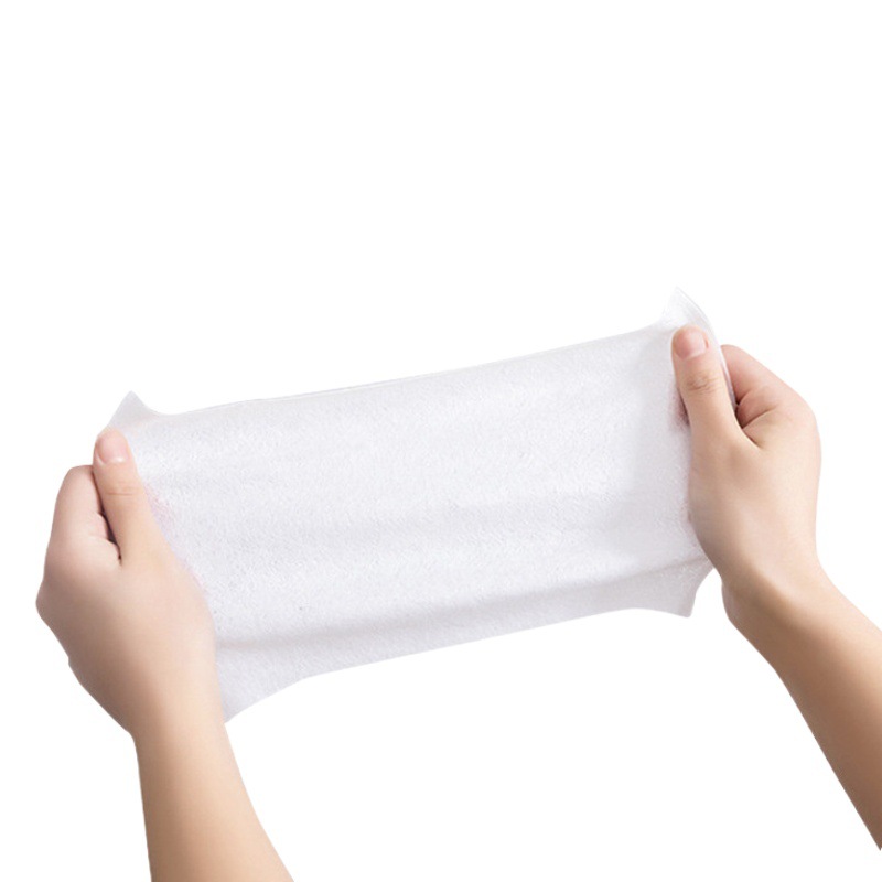 10-pieza toallitas de limpieza de tejido húmedo bebé 10-pieza desechable tejido húmedo no tejido bolsa pequeña tienda en línea regalo