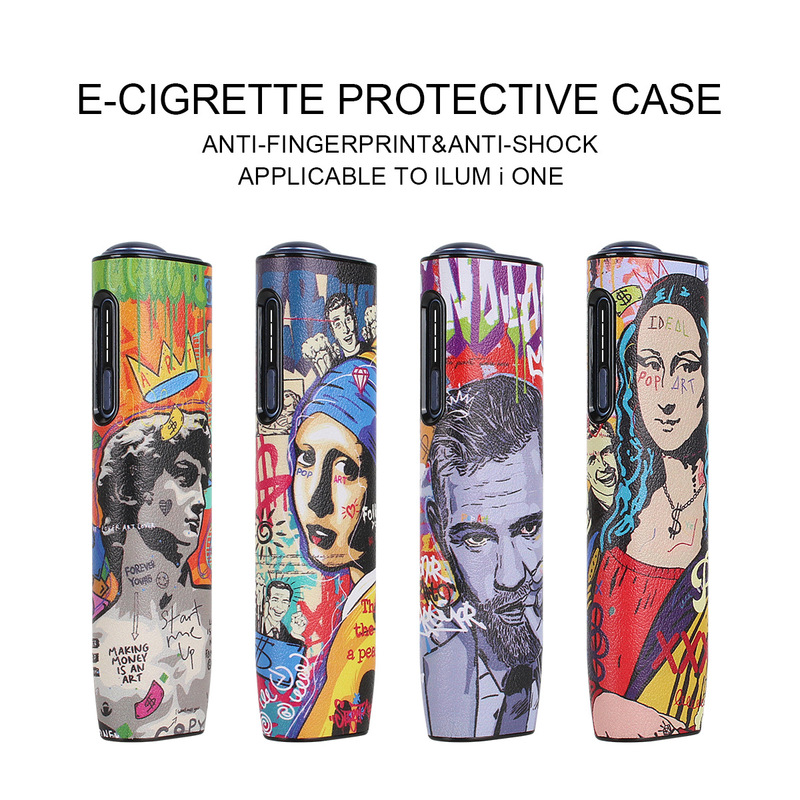 In-Stock Ilum Ione Protective Leather Case for Iqo Heating Non-Combustion Vape Device 8Th Generation European Version Protective Shell