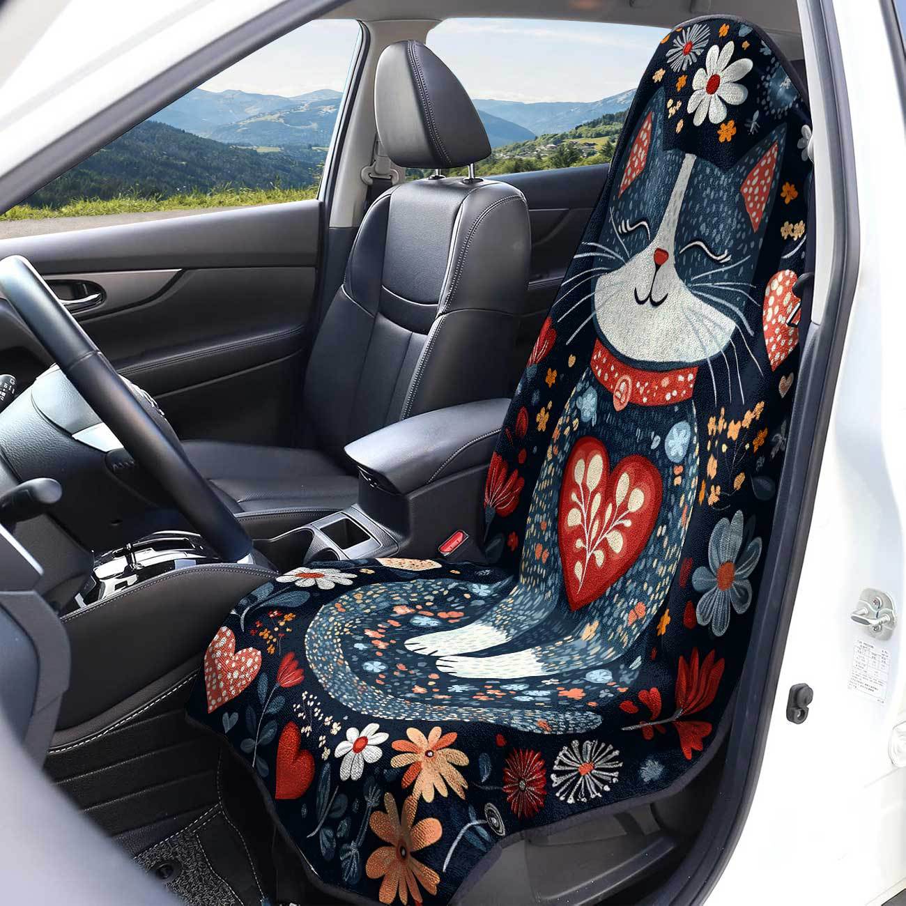 Car seat towel cover front seat protector suitable for gym and exercise, universal for all seasons, car use 44