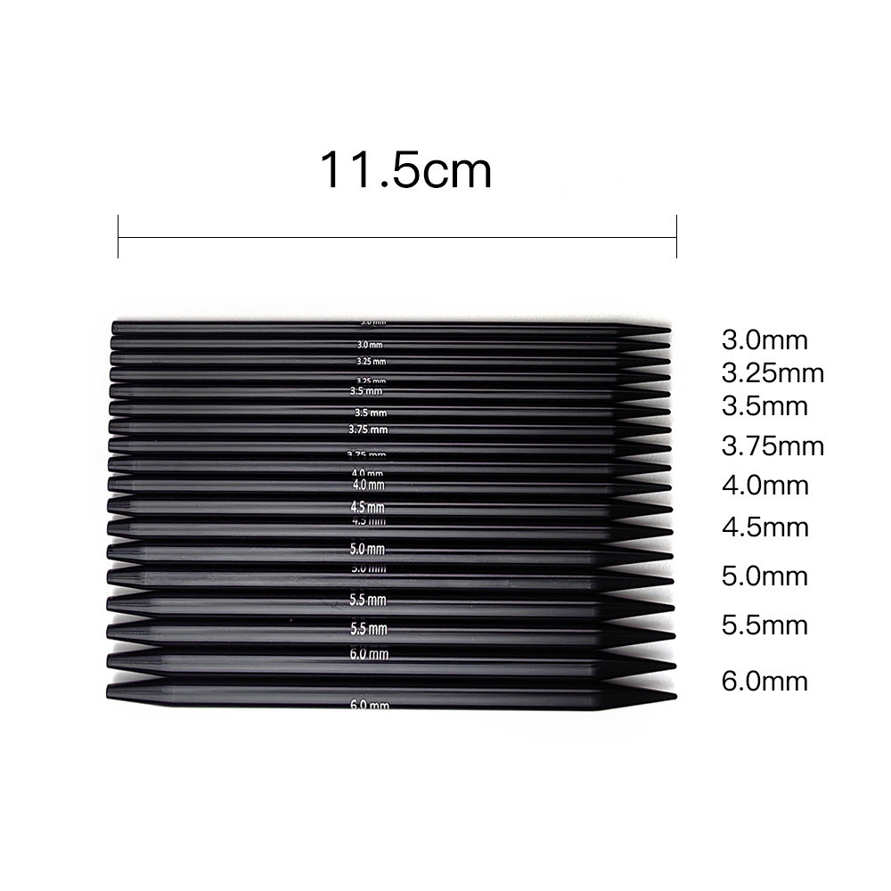 Transfronterizo conjunto de aguja de anillo de alúmina desmontable intercambio de cuerda accesorios de herramientas de trenzado material aguja de varilla al por mayor