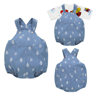 presale Black Super Bag Fat Clothes Summer New Cartoon Cute Black Super Full Print Trousers for Boys and Girls