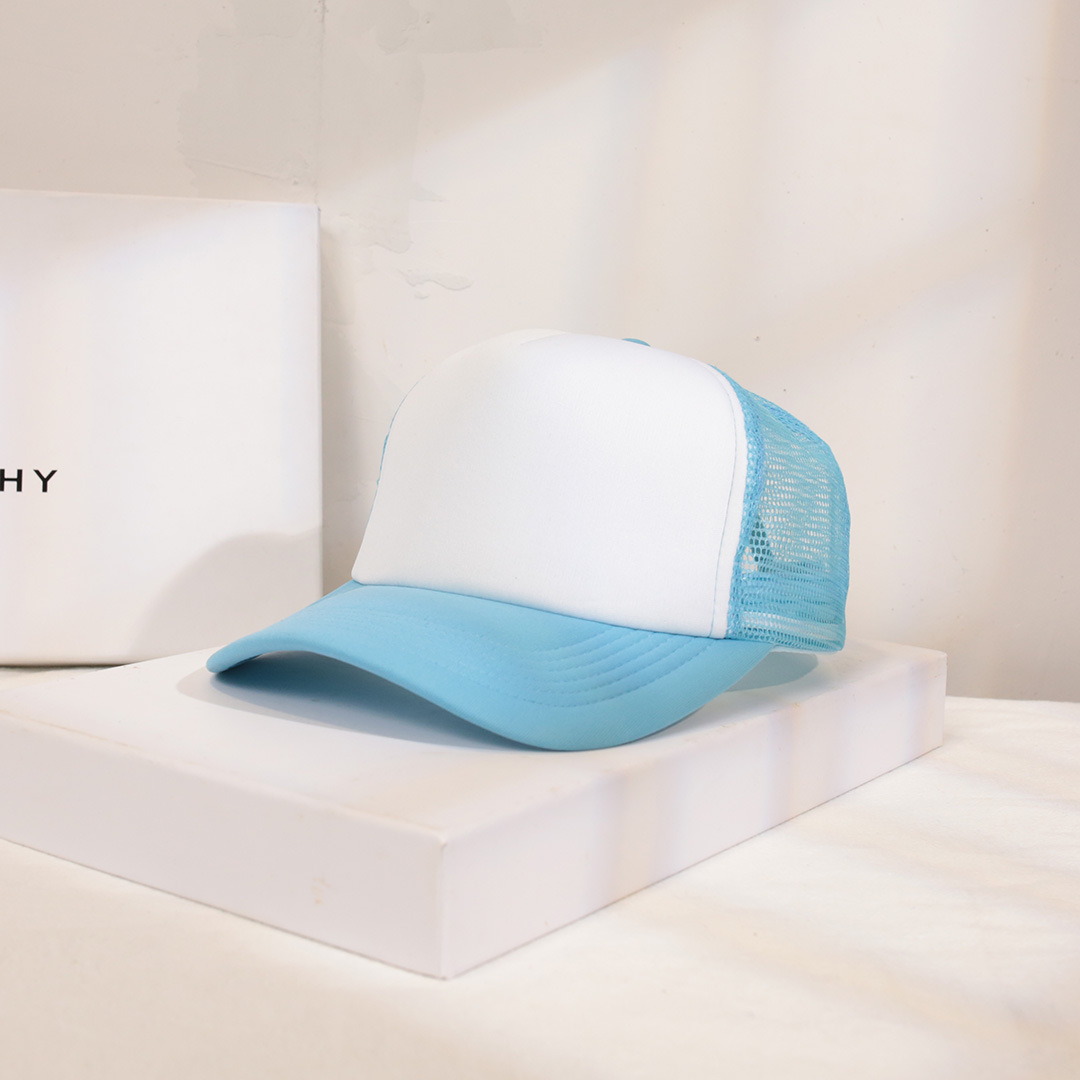 Top azul cielo-blanco