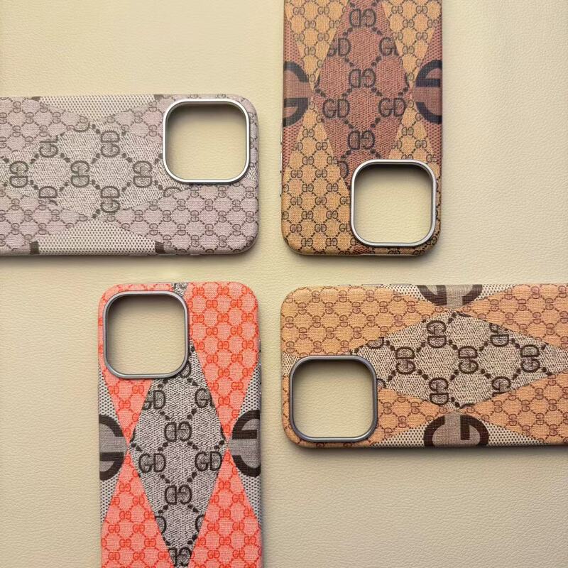 Suitable for Samsung S24 Big Brand Pattern Leather Phone Case Anti-Fall Iphone15Promax Three-Pack Simple Protective Cover Suitable for Samsung S24 Big Brand Pattern Leather Phone Case Anti-Fall Iphone15Promax Three-Pack Simple Protective Cover
